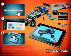 LEGO 42022 instructions page 2 – build guide