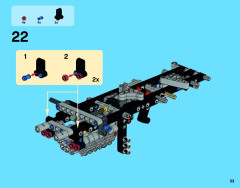 LEGO 42022 instructions page 33 – build guide
