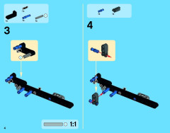 LEGO 42022 instructions page 4 – build guide