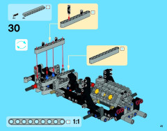 LEGO 42022 instructions page 41 – build guide