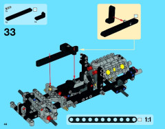 LEGO 42022 instructions page 44 – build guide