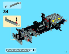 LEGO 42022 instructions page 45 – build guide