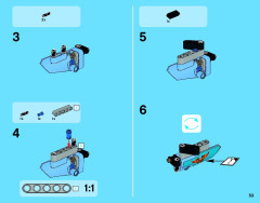 LEGO 42022 instructions page 53 – build guide