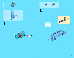LEGO 42022 instructions page 55 – build guide