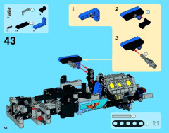 LEGO 42022 instructions page 58 – build guide