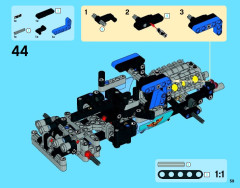 LEGO 42022 instructions page 59 – build guide