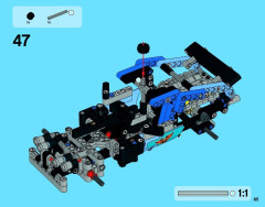 LEGO 42022 instructions page 65 – build guide