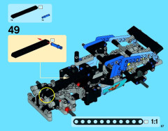 LEGO 42022 instructions page 67 – build guide