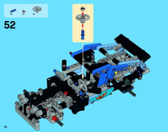LEGO 42022 instructions page 70 – build guide