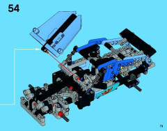 LEGO 42022 instructions page 73 – build guide