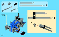 LEGO 42023 instructions page 18 – build guide