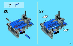 LEGO 42023 instructions page 23 – build guide