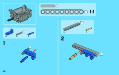 LEGO 42023 instructions page 38 – build guide