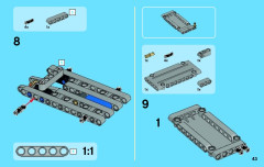 LEGO 42023 instructions page 43 – build guide