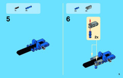 LEGO 42023 instructions page 5 – build guide