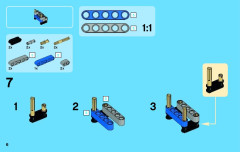 LEGO 42023 instructions page 6 – build guide