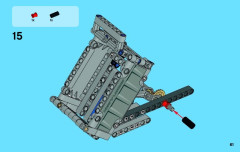 LEGO 42023 instructions page 61 – build guide