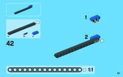 LEGO 42023 instructions page 63 – build guide