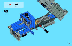 LEGO 42023 instructions page 65 – build guide