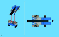 LEGO 42023 instructions page 8 – build guide