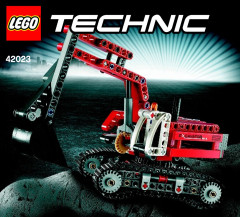 LEGO 42023 instructions page 1 – build guide