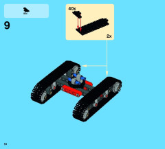 LEGO 42023 instructions page 10 – build guide