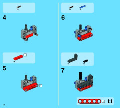 LEGO 42023 instructions page 12 – build guide