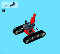 LEGO 42023 instructions page 18 – build guide