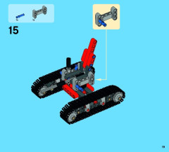 LEGO 42023 instructions page 19 – build guide