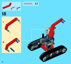 LEGO 42023 instructions page 24 – build guide