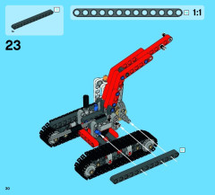 LEGO 42023 instructions page 30 – build guide