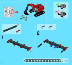 LEGO 42023 instructions page 4 – build guide
