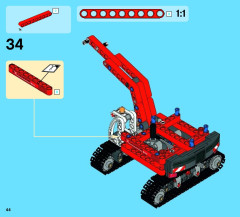 LEGO 42023 instructions page 44 – build guide