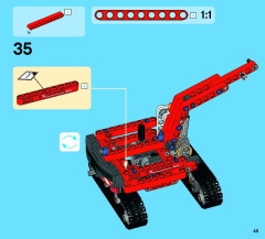 LEGO 42023 instructions page 45 – build guide