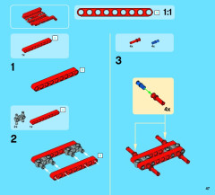 LEGO 42023 instructions page 47 – build guide