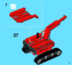 LEGO 42023 instructions page 49 – build guide