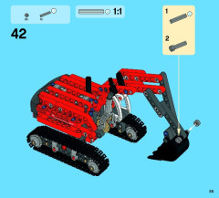 LEGO 42023 instructions page 55 – build guide