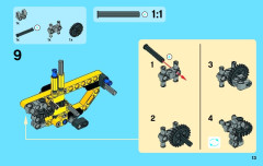 LEGO 42023 instructions page 13 – build guide