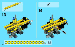 LEGO 42023 instructions page 20 – build guide