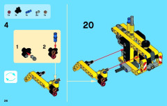 LEGO 42023 instructions page 26 – build guide