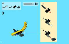 LEGO 42023 instructions page 4 – build guide