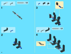 LEGO 42024 instructions page 18 – build guide