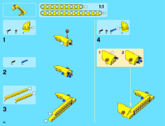 LEGO 42024 instructions page 28 – build guide