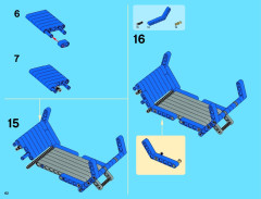 LEGO 42024 instructions page 62 – build guide