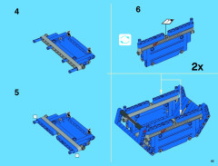 LEGO 42024 instructions page 65 – build guide