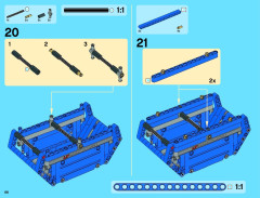 LEGO 42024 instructions page 66 – build guide