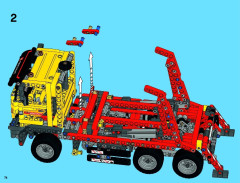 LEGO 42024 instructions page 74 – build guide
