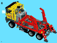 LEGO 42024 instructions page 78 – build guide