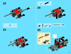 LEGO 42024 instructions page 25 – build guide