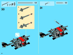 LEGO 42024 instructions page 28 – build guide